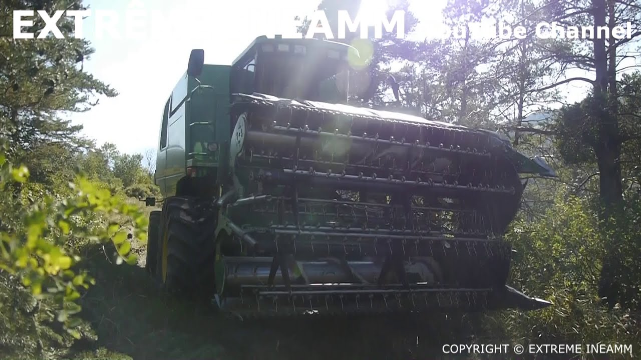 Très belle John Deere 9560 WTS en montagne !! YouTube
