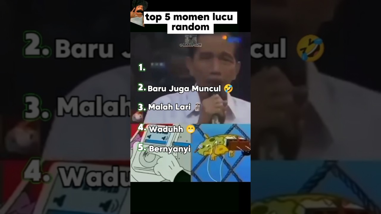 Top 5 momen lucu random 🤣 