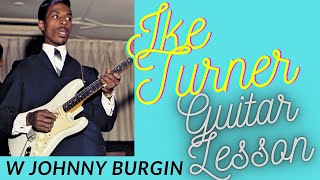 Ike Turner Guitar lesson