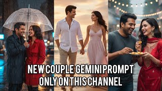 Best Gemini Couple Photo Prompts | AI Polaroid & Romantic Couple Ideas/Couple photo gemini prompts screenshot 3