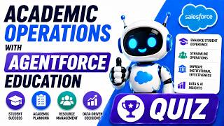 Academic Operations with Agentforce Education | Salesforce Badge | Quiz