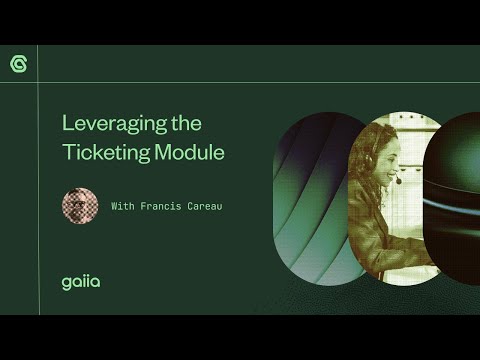 gaiia -  Ticketing Module | 2025 - video from Gaiia