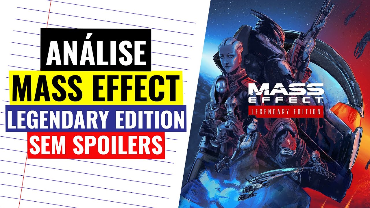 Análise do Jogo Mass Effect Legendary Edition! Sem Spoilers! Review Completo! Pt-BR