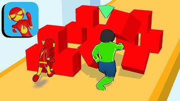 Superhero Race - All Levels Gameplay Android,ios (Levels 1-7)