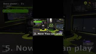 A communication Error Occured: How to Fix It - Splatoon 3 #shorts