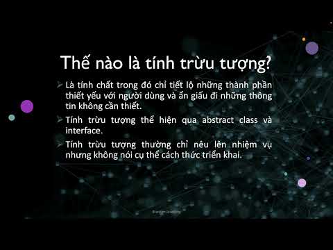 Video: Tính trừu tượng trong khoa học máy tính AP là gì?