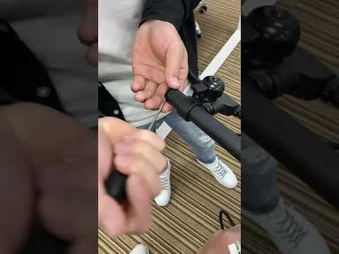 E9D（E9Pro）Electric Scooter Replacement Brake Handle Video