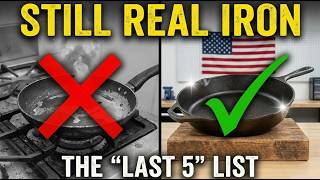 The Last 5 Cast Iron Brands Still Using Real Iron (Lodge Sold Out — Here's Who Didn't) Why Are Lodge Cast Iron Skillets So Cheap