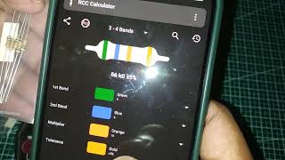 How to check 56k ohm resistors using Multimeter #viralvideo #viral 