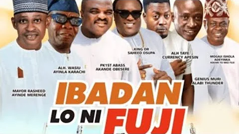 KING DR SAHEED OSUPA IN IBADAN LO NI FUJI ALBUM