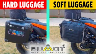 Hard vs Soft luggage Solution! Bumot luggage on my  ktm 790 adventure. screenshot 5