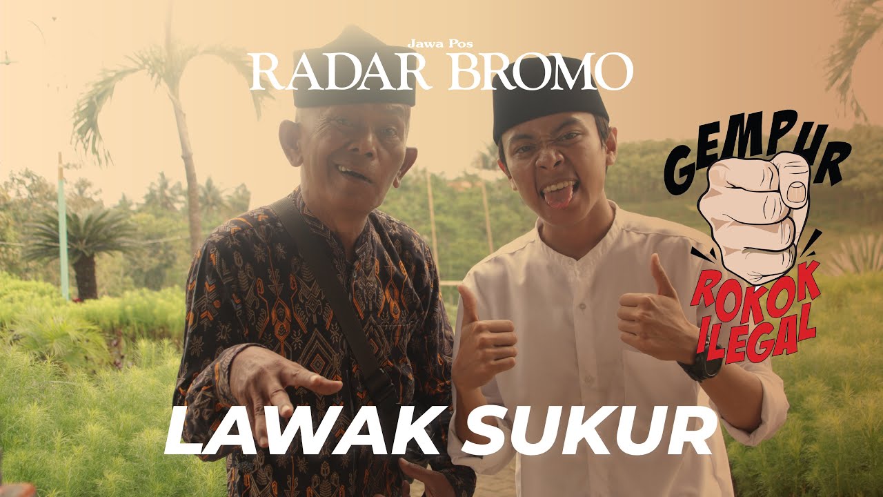Lawak Sukur Gempur Rokok Ilegal Kabupaten Probolinggo YouTube