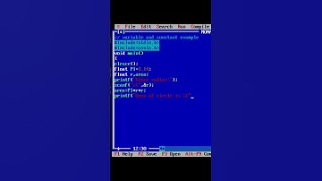 Example of variable and constant in C #shorts #short #dailyshortupload