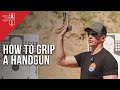 How to grip a handgun  travis haley