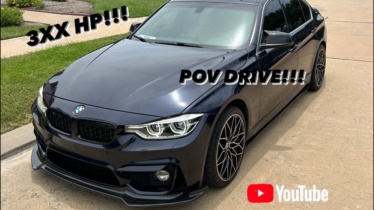 MORNING POV DRIVE BMW 330i | Stage 1 straight pipe | LOUD POPS💥 - YouTube