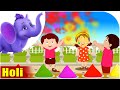 Festival Songs for Kids - Holi Hai Song
