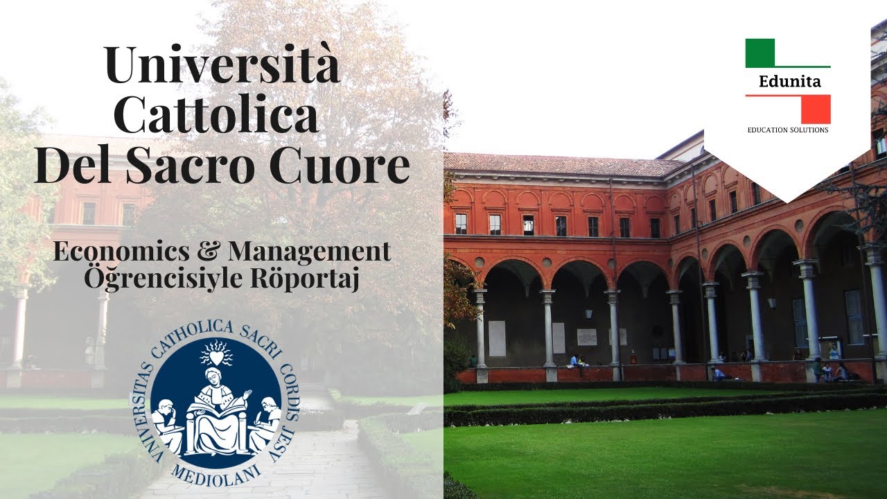 Università Cattolica Del Sacro Cuore ⎮ Economics&Management Öğrencisi