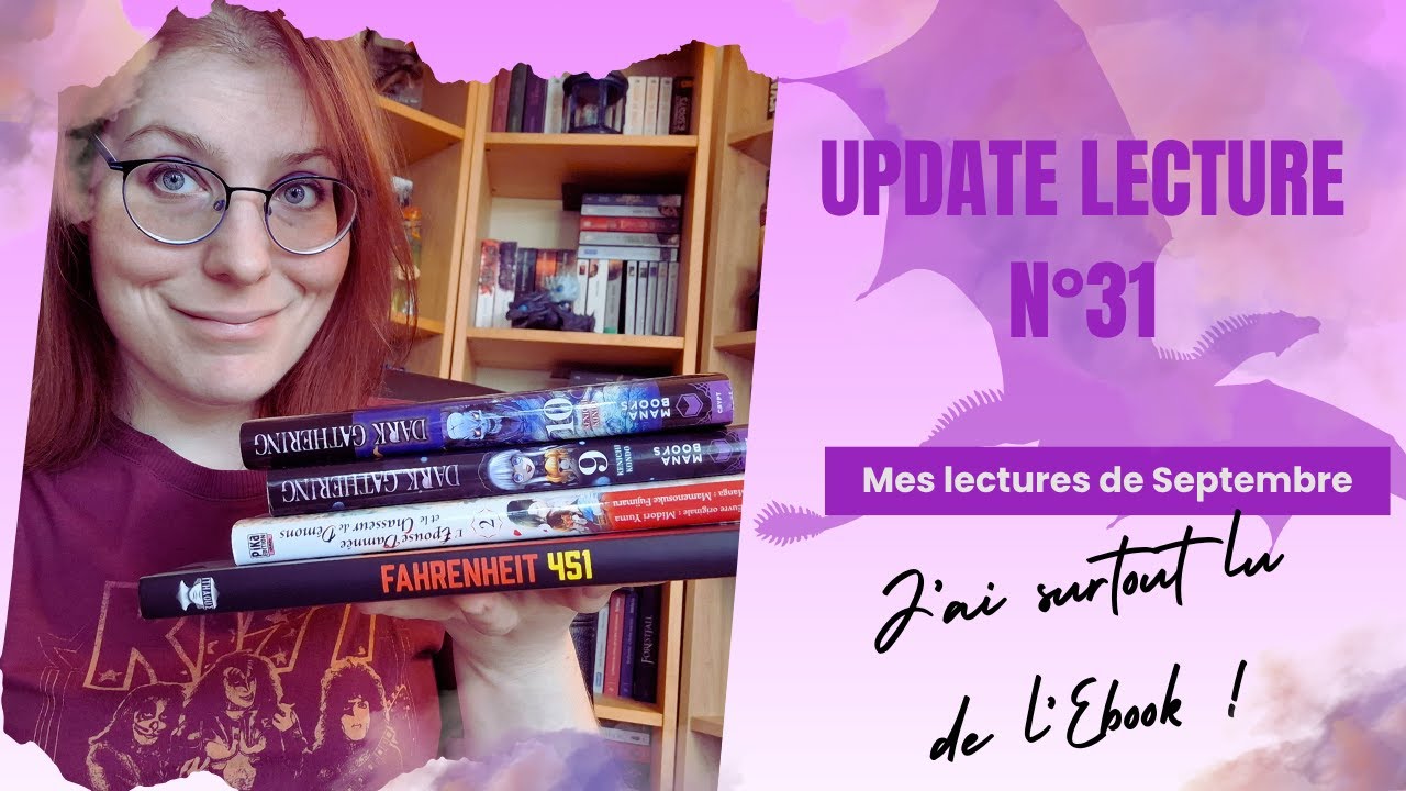 Update Lecture n°31 : Mes lectures de Septembre !🐲📚🍂