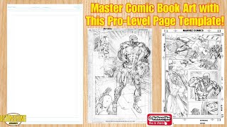 Master Comic Book Art with This Pro-Level Page Template!