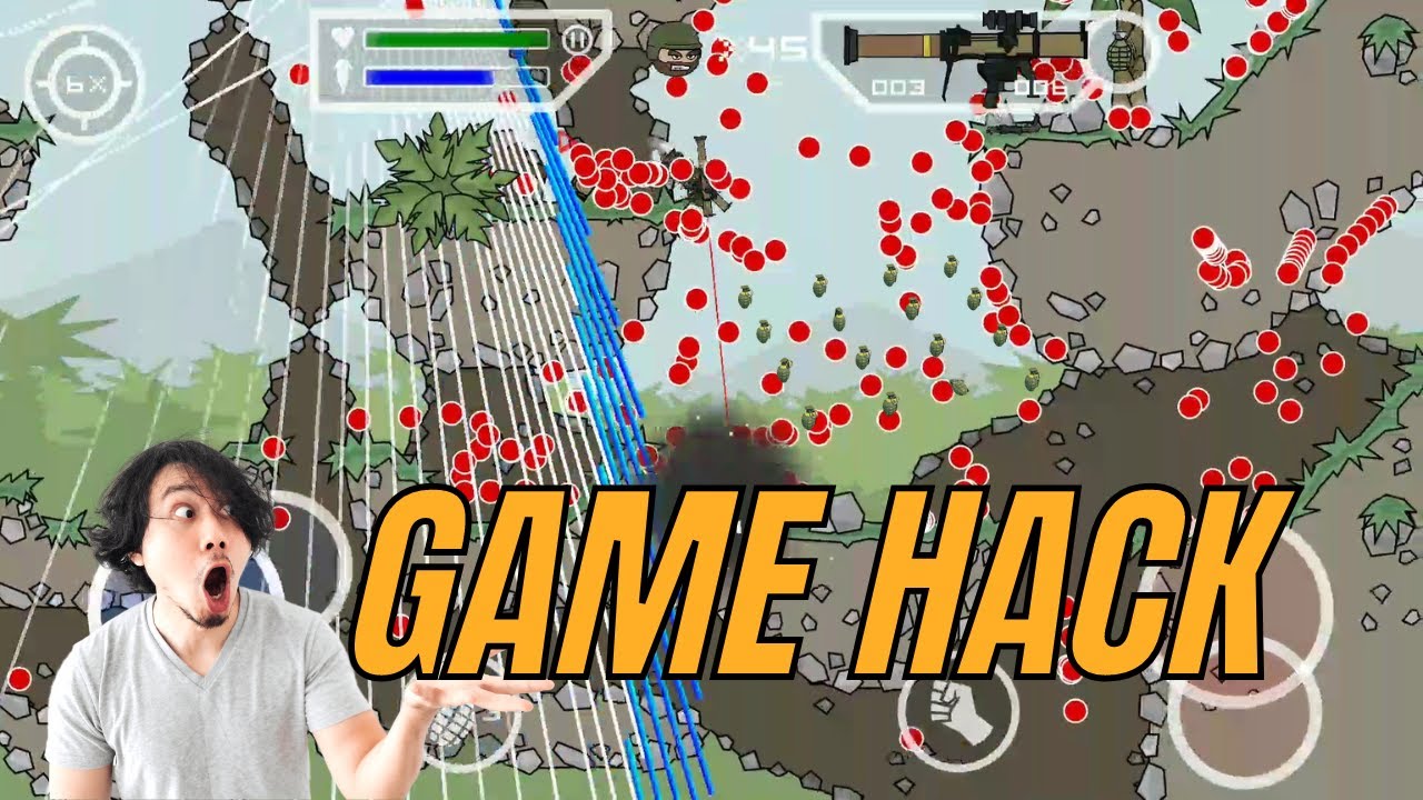 Mini Militia hack | shocking moment | hacker | mini Militia gameplay and tips and tricks| funny