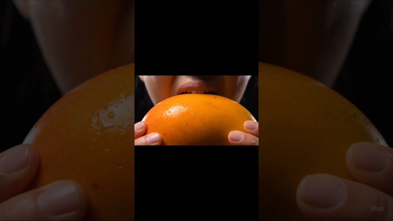 When that first bite hits different...🥭💥😋 