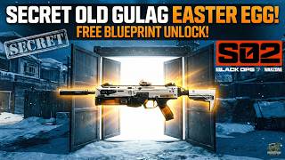 SECRET OLD GULAG EASTER EGG ON WINTER REBIRTH ISLAND! 🤯 (Free Dravec Blueprint)