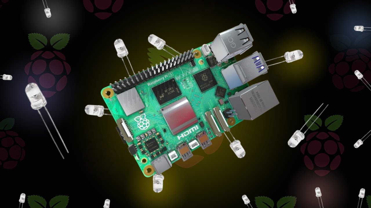 ENCENDER un LED con RASPBERRY PI 5