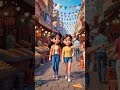 BFF k sath ice-cream khane ka mja liya #dailystory #bestfriends #cutestory #familylove #friends