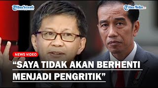 Permintaan Maaf Rocky Gerung Ke Publik  Saya Tidak Akan Berhenti Menjadi Pengritik