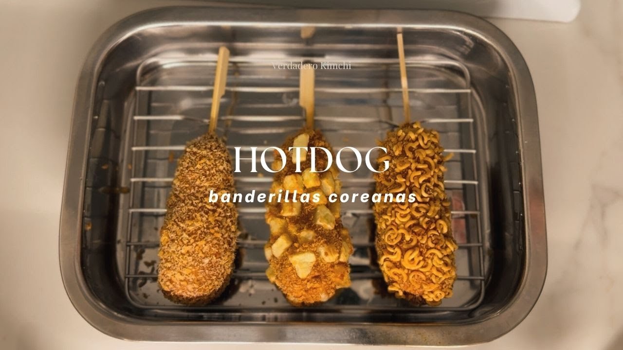 ¿Por qué se usa azúcar en los corn dogs coreanos?