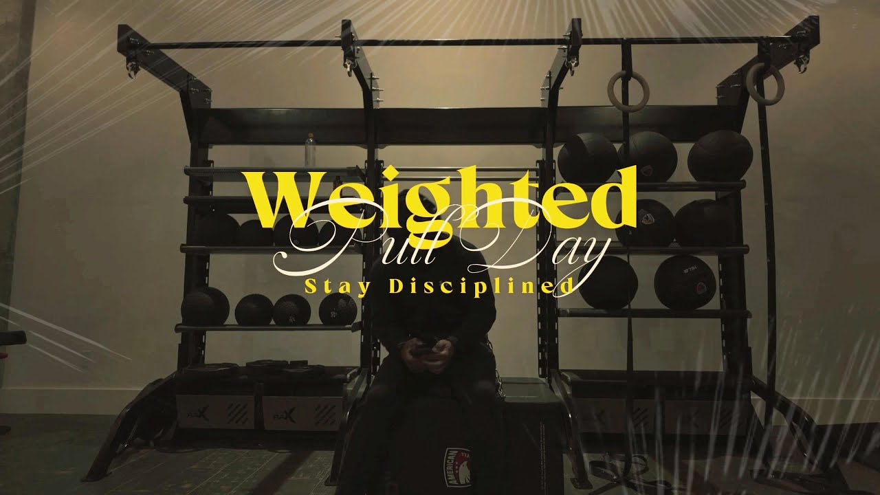 Insane Weighted Pull-Ups Workout | Build Bigger Arms&Back