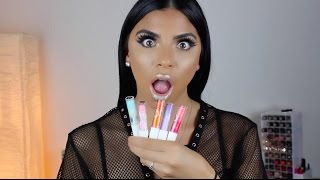 SIGMA HOLOGRAPHIC LIP SWITCH GLOSSES | TRY ON