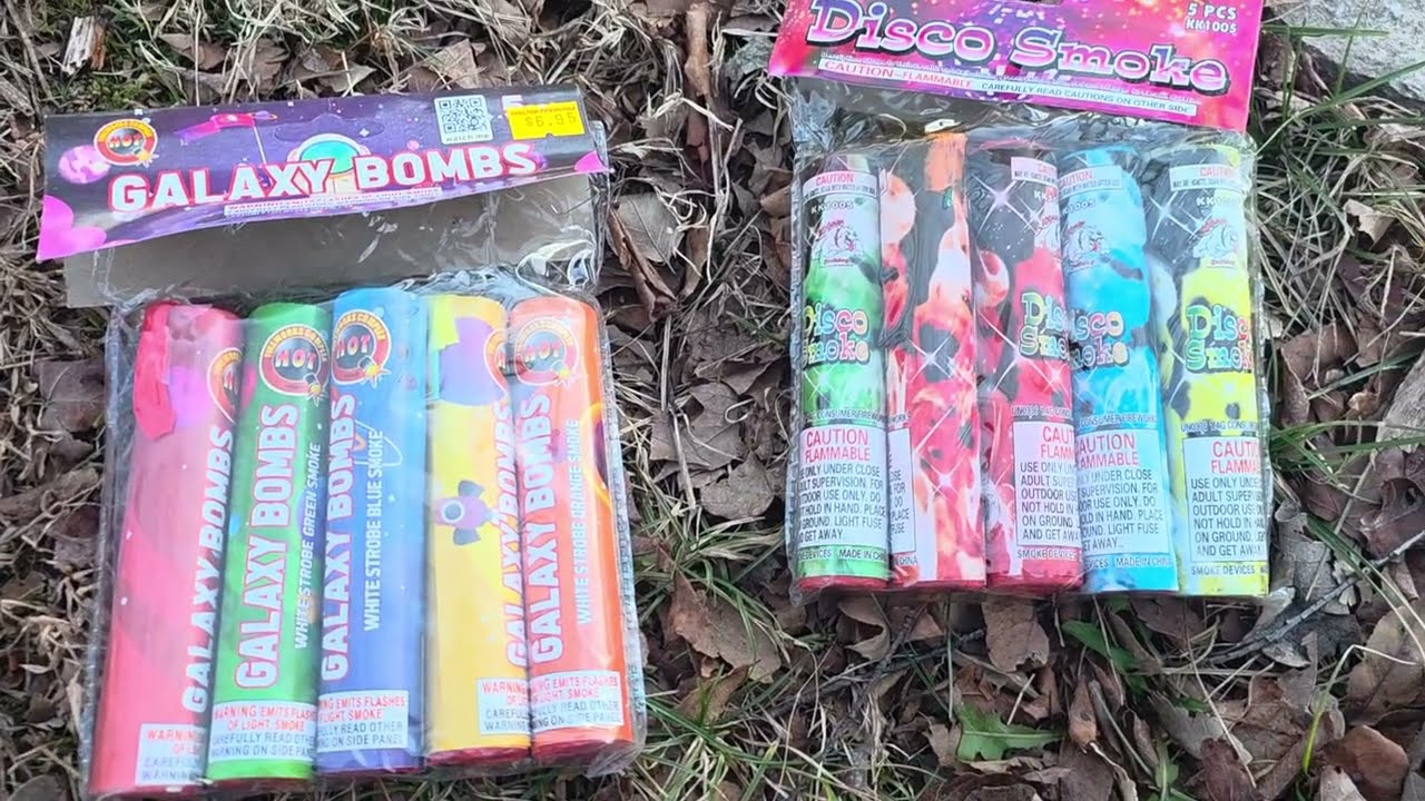 Muti effect smoke. Love these