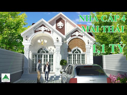 THIẾT KẾ NHÀ CẤP 4 MÁI THÁI PHAN THIẾT - ANH TUẤN THIẾT KẾ NHÀ CẤP 4 MÁI THÁI PHAN THIẾT - ANH TUẤN