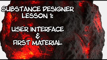 Substance 3D Designer Tutorials: User interface and first material
