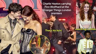 The Way Noah Never Let Go Of Millies Hand They Allre Family At Stranger Things 5 London Premiere