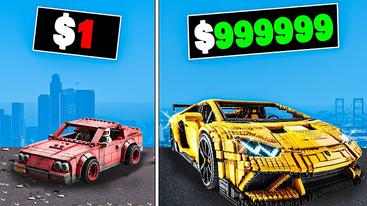 $1 to $1,000,000 Lego Cars in GTA 5