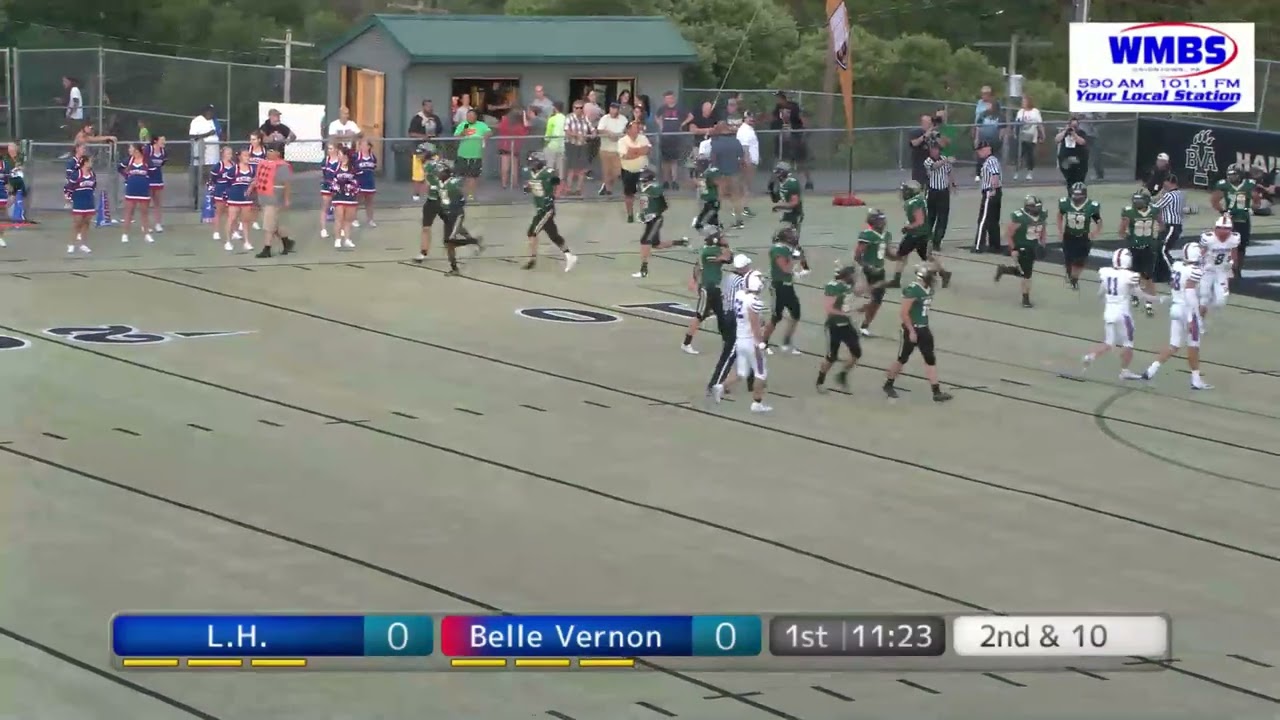 WPIAL High School Football Laurel Highlands at Belle Vernon 9/2/22