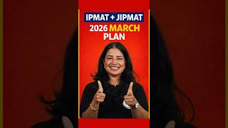 IPMAT + JIPMAT 2026 March Plan | Grammar Foundation and RC Basics #shorts #ipmatwallah