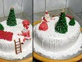 УКРАШЕНИЕ НОВОГОДНЕГО ТОРТА от SWEET BEAUTY  СЛАДКАЯ КРАСОТА,  cake decoration