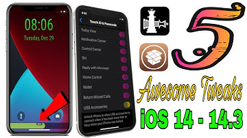 5 Awesome Tweaks for iOS 14 - 14.3 | New Cydia Tweaks