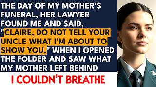 On The Day Of My Mother's Funeral, Her Lawyer Pulled Me Aside: Don't Sign Anything Until You S...