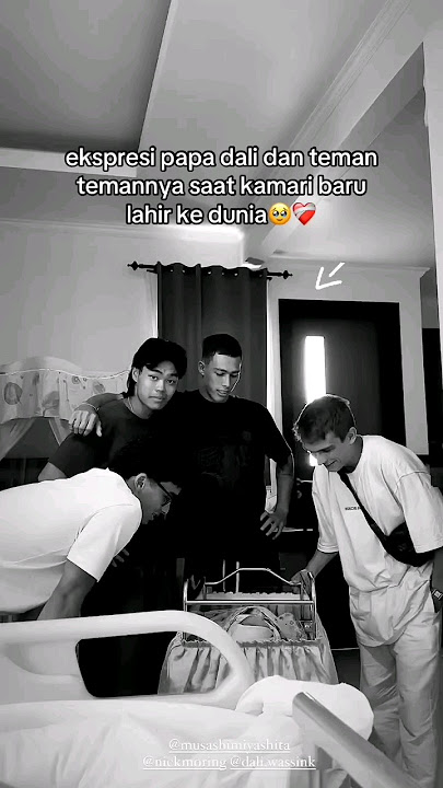 ekspresi papa dali dan para uncle saat kamari new born #jennifercoppen #baby #kamari #love #papadali