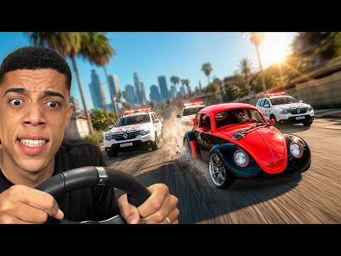FUGA ENTRE AMIGOS DE FUSCÃO TURBINADO NO VOLANTE! - GTA 5 MODS