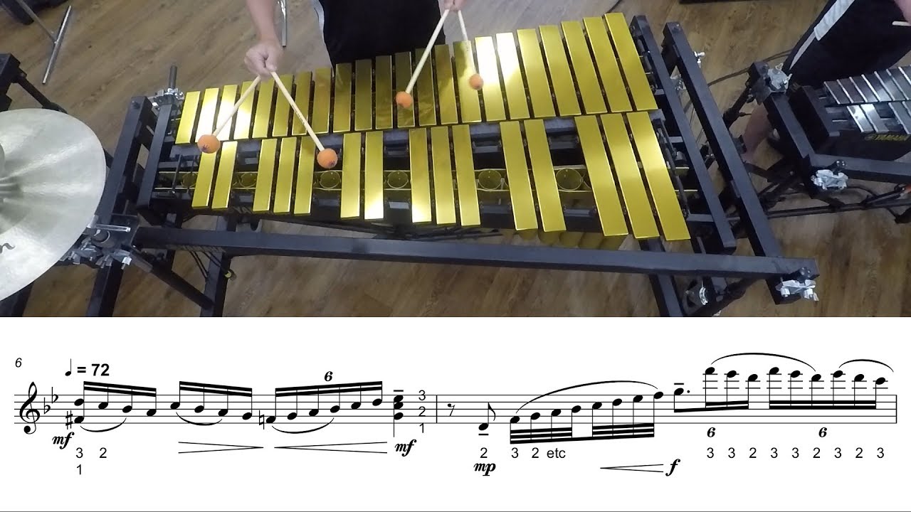 2019 Carolina Crown Vibes - LEARN THE MUSIC to "Gabriel's Oboe"