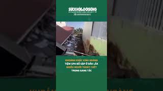 Khoảnh khắc kinh hoàng tiệm spa đổ sập ở Đắk Lắk, nhiều người thoát chết trong gang tấc | SKĐS