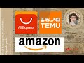 Haul de compras. Noviembre. Segunda parte. Amazon, AliExpress y Temu.