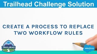 Create a process to replace two workflow rules | Salesforce Trailhead Solution