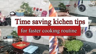12 Useful Kitchen Tips/Habits for Faster Cooking Routine | Time Saving Kitchen Tips