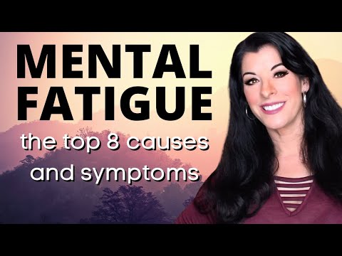 MENTAL FATIGUE - top 8 causes, signs & symptoms of burnout, exhaustion, brain fog & chronic stress thumbnail
